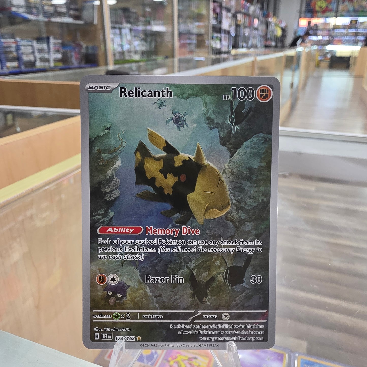 Relicanth - 173/162 - SV05: Temporal Forces (NM)