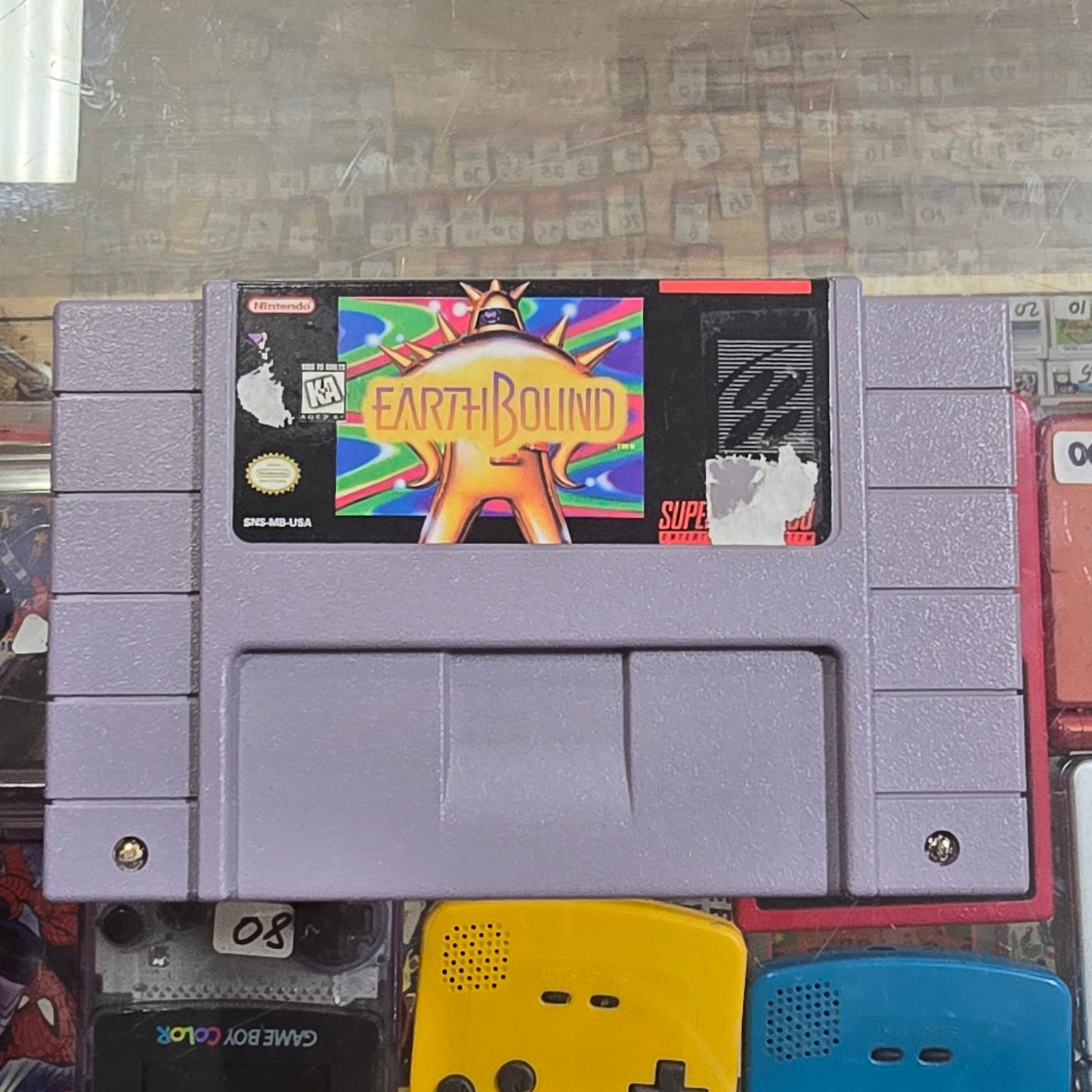 EarthBound (Authentic) Super Nintendo with Acrylic Case