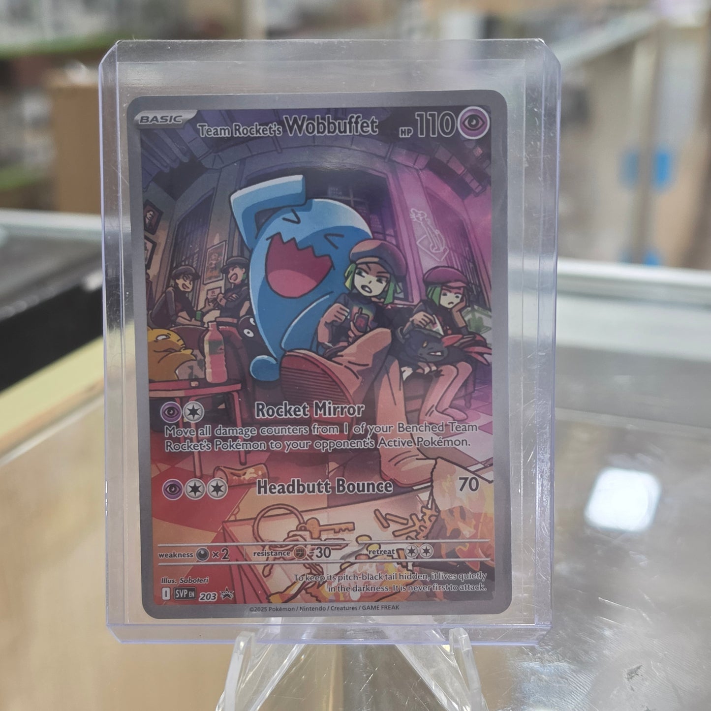 Team Rocket's Wobbuffet - SV: Scarlet & Violet Promo Cards (NM)