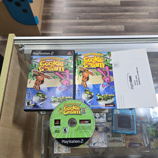 Adventures Cookie & Cream CIB with Registration Card Playstation 2