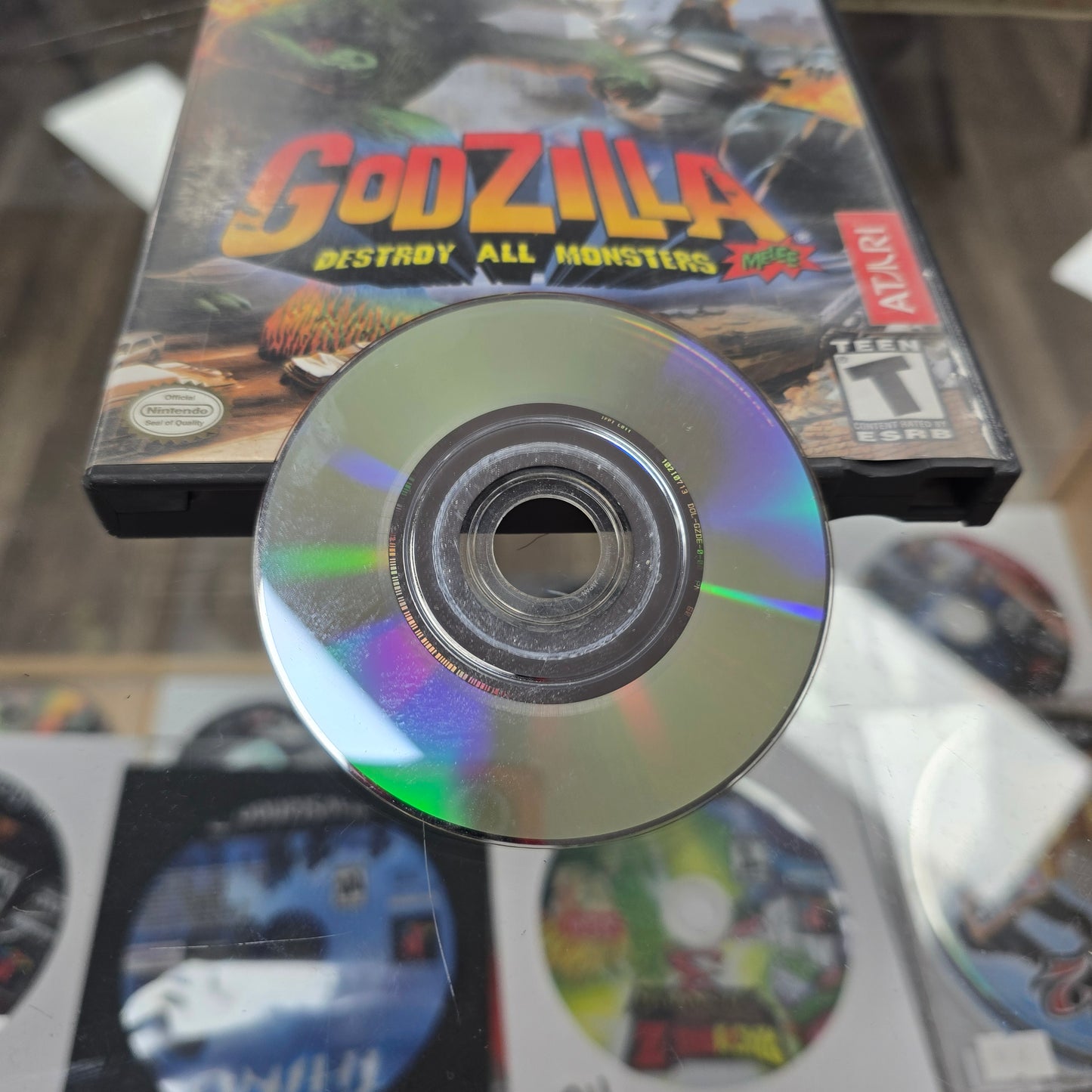 Godzilla Destroy All Monsters Melee Nintendo GameCube