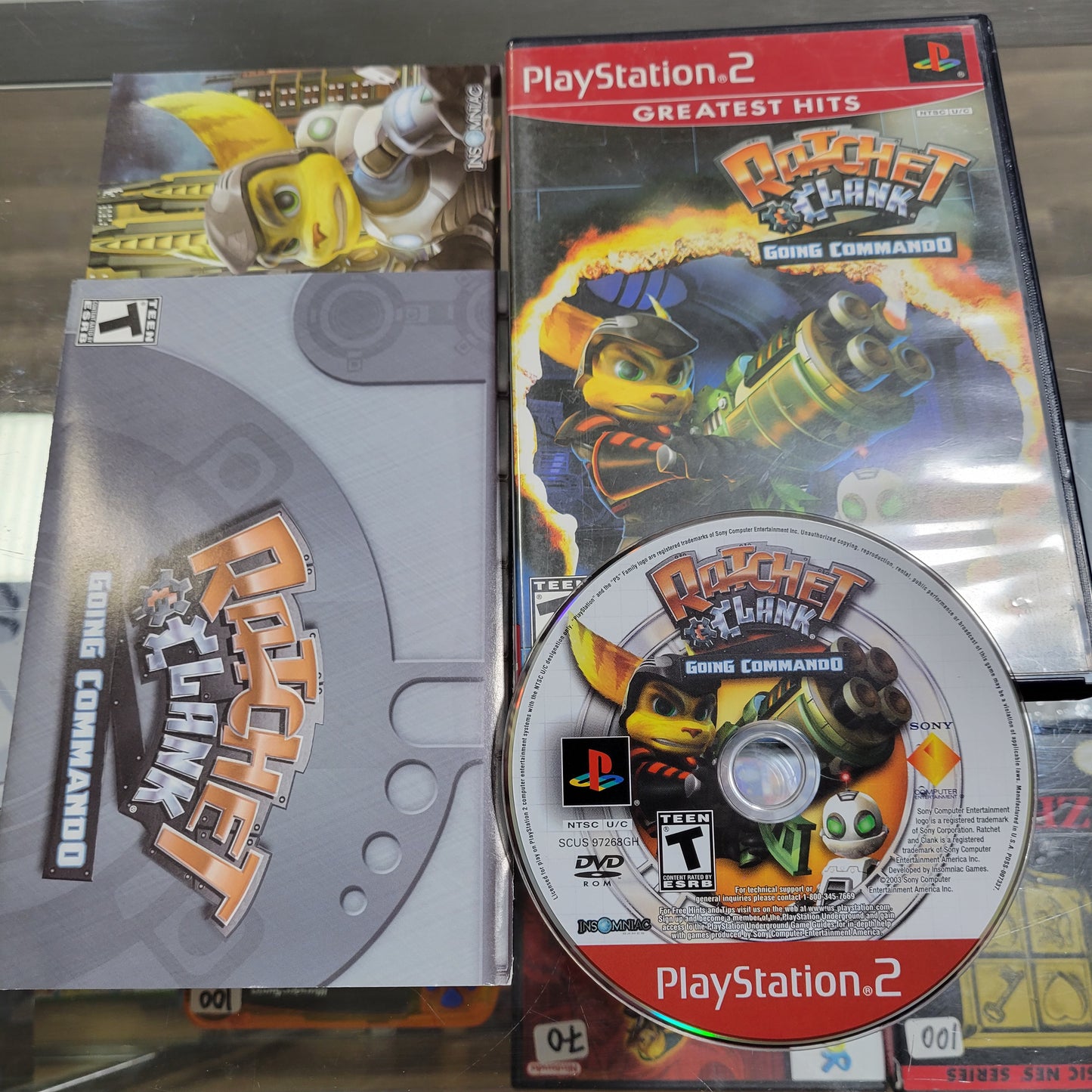 Ratchet And Clank Going Commando Playstation 2