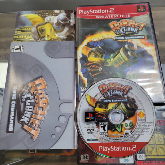 Ratchet And Clank Going Commando Playstation 2