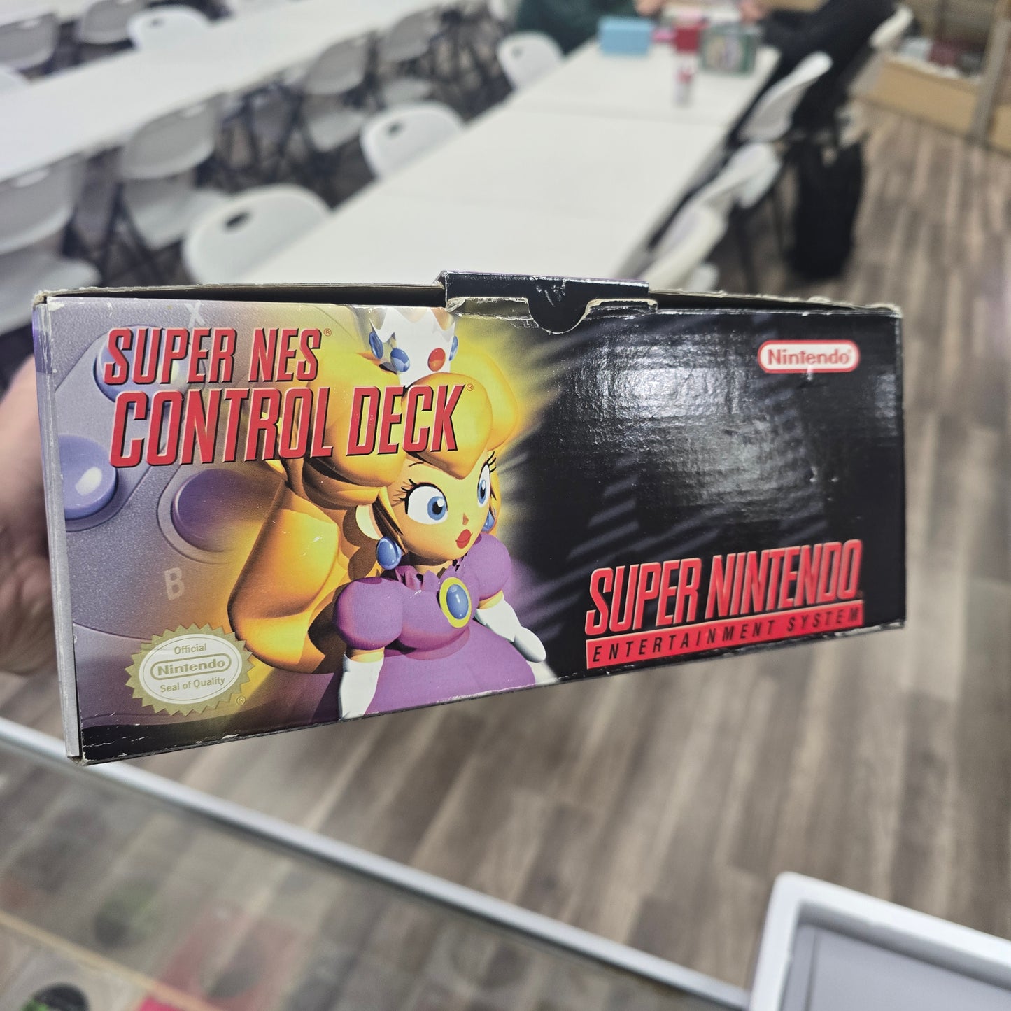 Super Nintendo System Jr. CIB (Very Clean Box)
