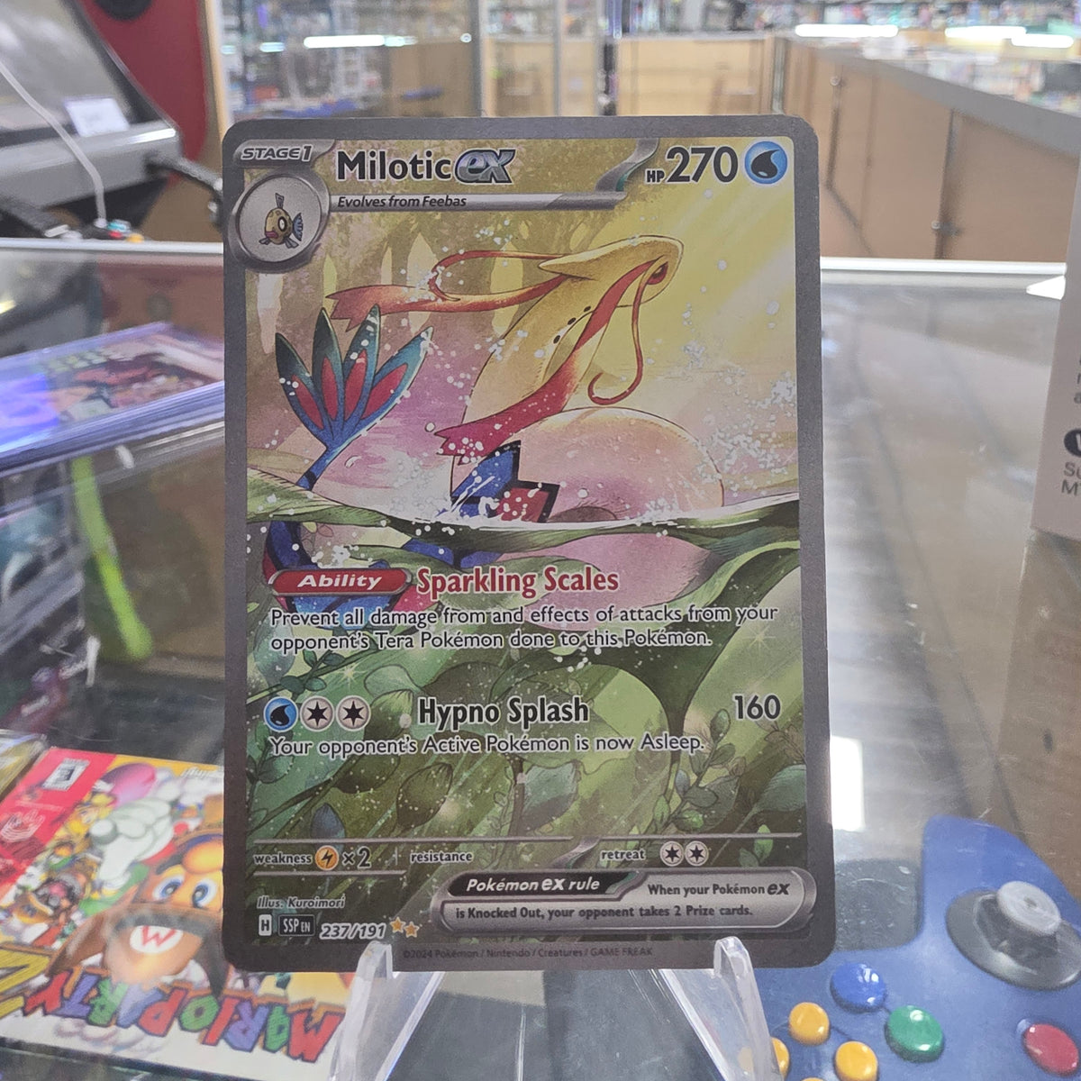 (NM) Milotic ex - 237/191 - SV08: Surging Sparks