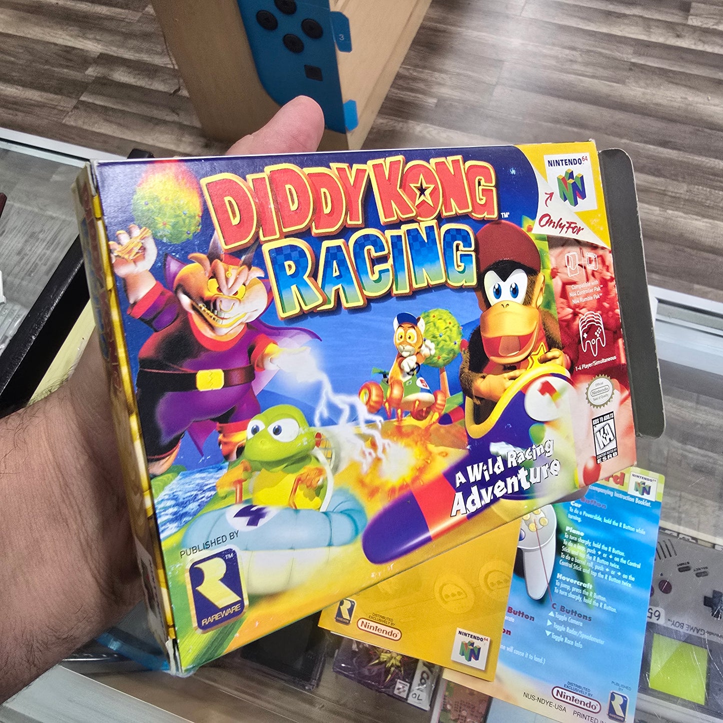 Diddy Kong Racing Nintendo 64 CIB