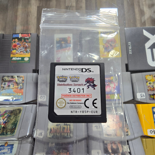 Zoroark Pokemon Distribution EUR PAL Not For Resale Nintendo DS Authentic Clean