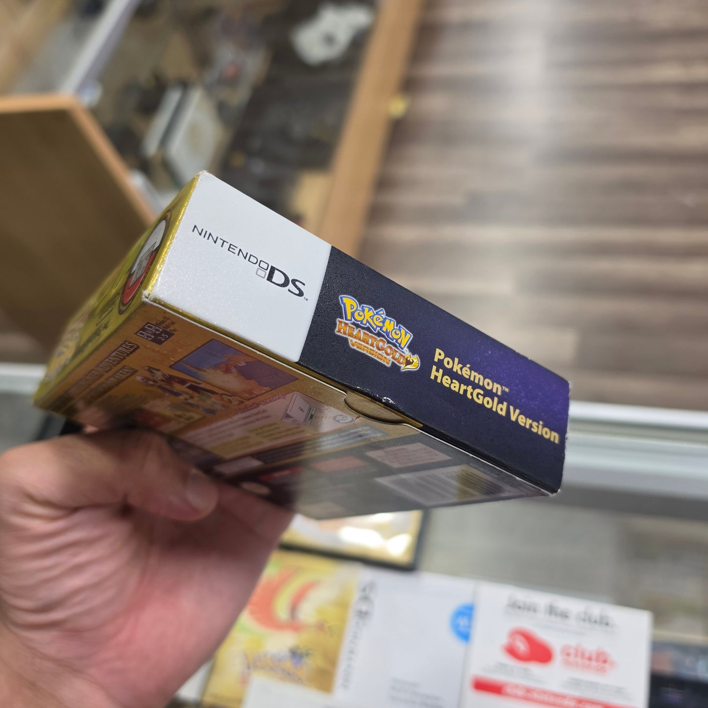 Pokémon HeartGold (Big Box) (Pokewalker) (Authentic) Nintendo DS