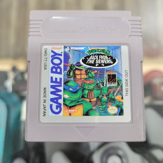 Teenage Mutant Ninja Turtles Back From The Sewers Nintendo Gameboy