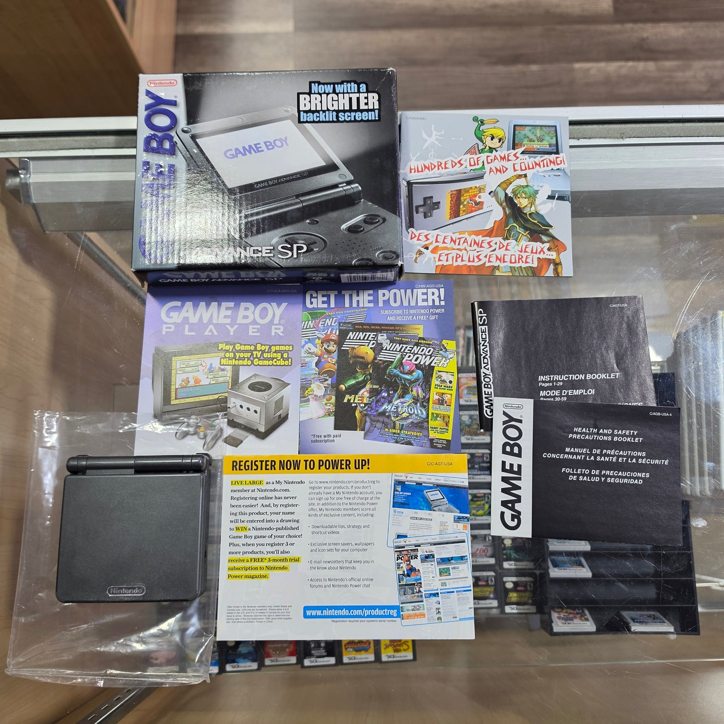 Graphite Gameboy Advance SP [AGS-101] GameBoy Advance