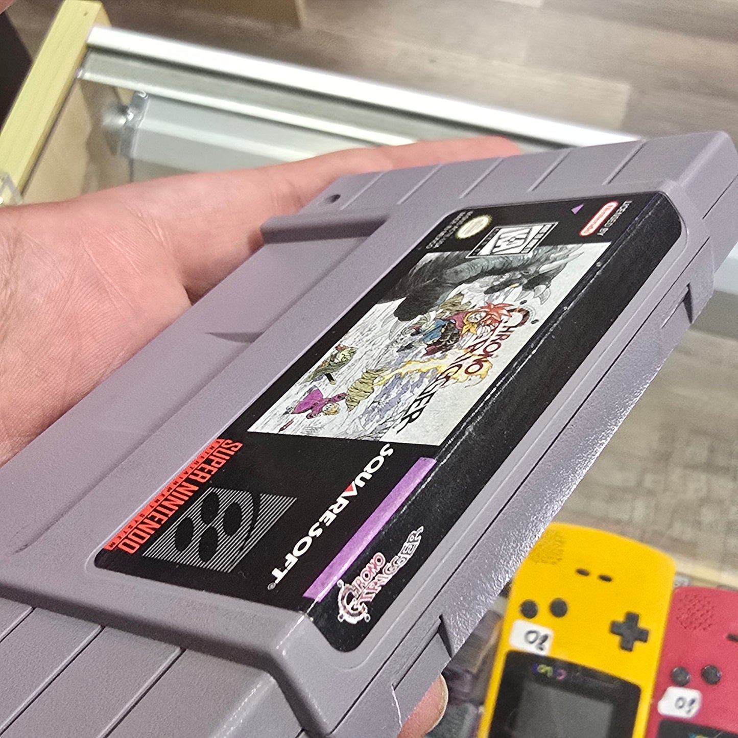Chrono Trigger (Authentic) Super Nintendo with Acrylic Case