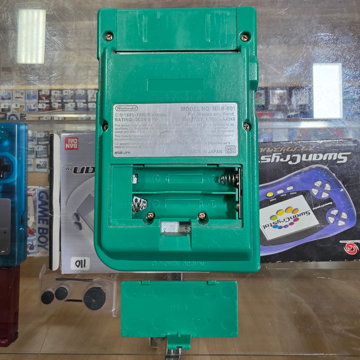 Green Gameboy Pocket Handheld System