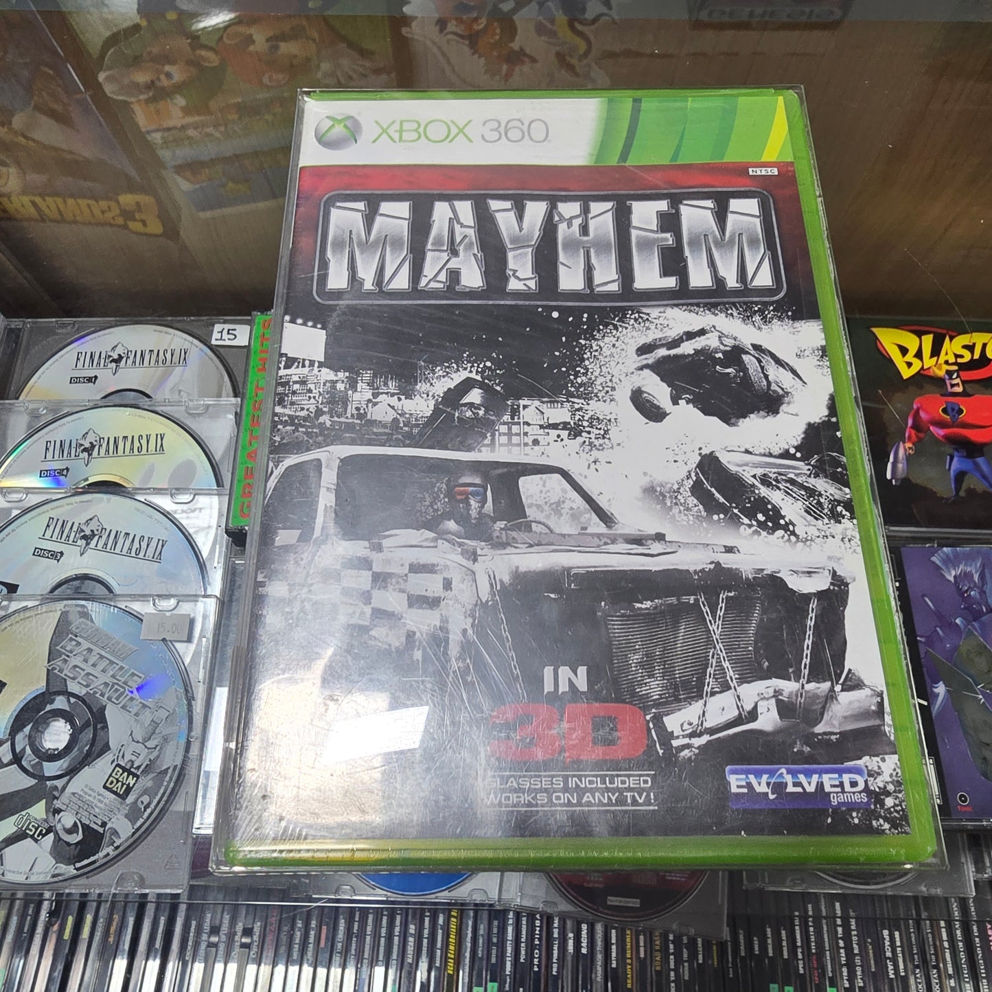 Sealed Mayhem with Glasses Xbox 360