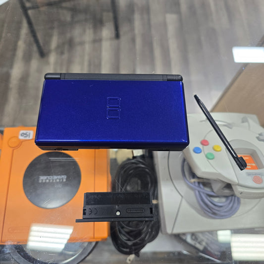 Blue Nintendo DS Lite Handheld System with Charger (Very Clean)