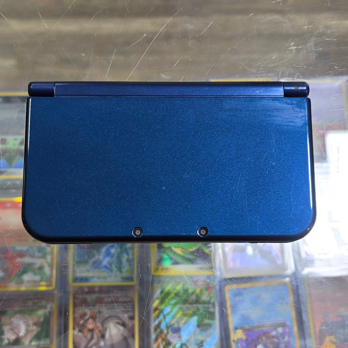 (645) Blue New Nintendo 3DS XL Handheld System With Charger Top IPS (Region Free)(JAPANESE TO US)