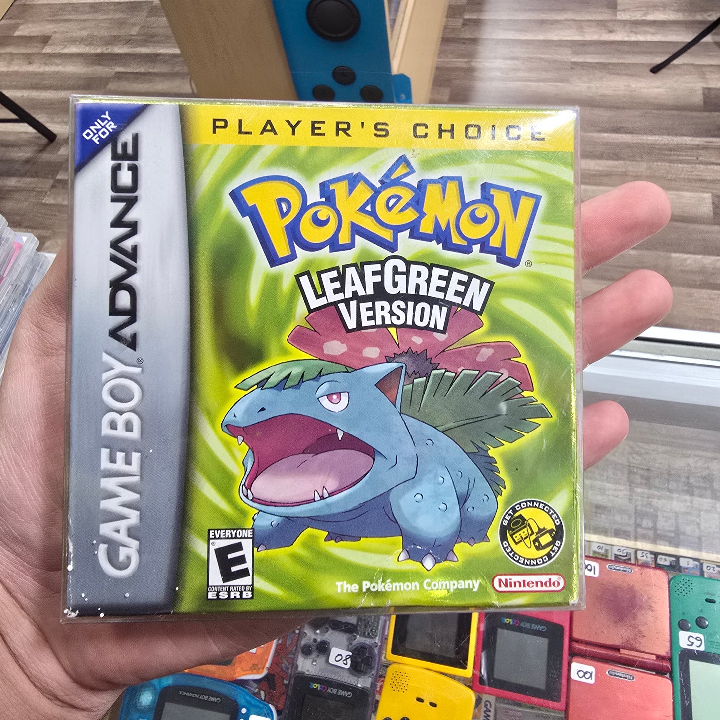 Pokémon LeafGreen (Authentic) (Clean) CIB Nintendo Gameboy Advance