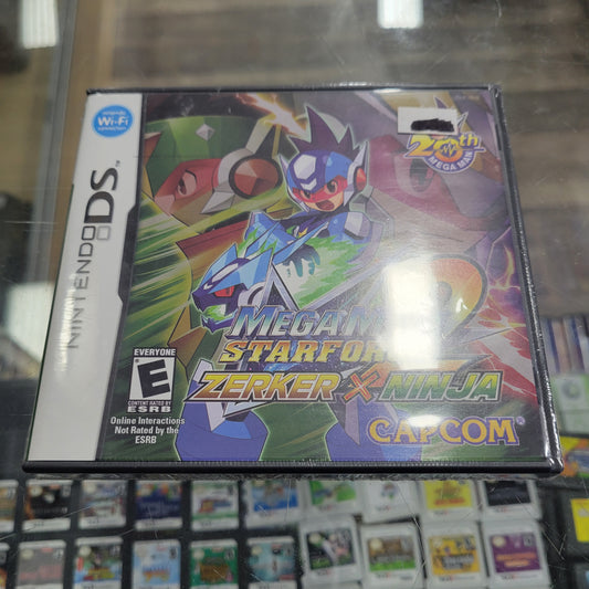 New Sealed Megaman Star Force 2 Zerker x Ninja Nintendo DS