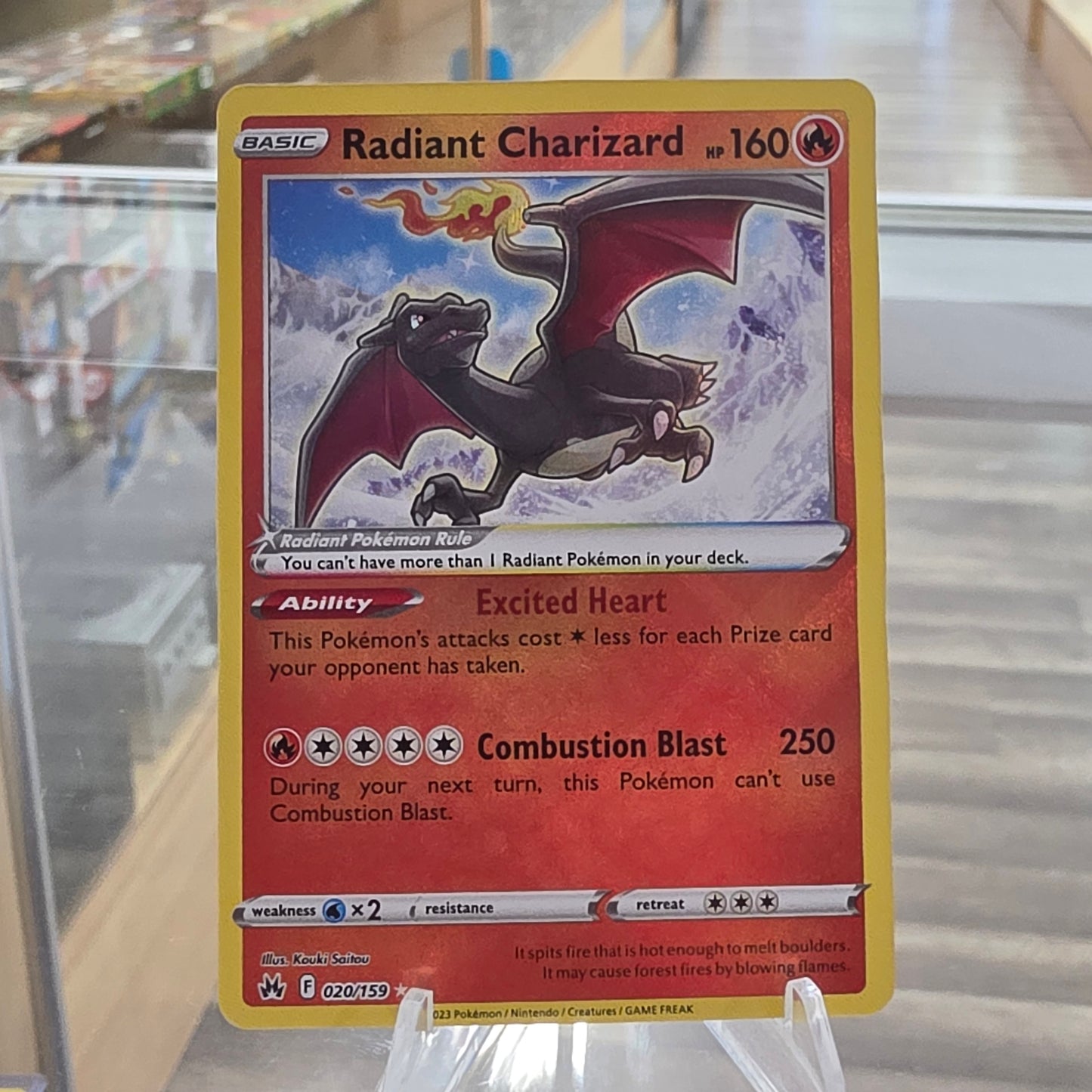 (NM) Radiant Charizard - SWSH: Crown Zenith