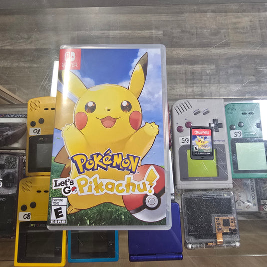 Pokémon Lets Go Pikachu Nintendo Switch