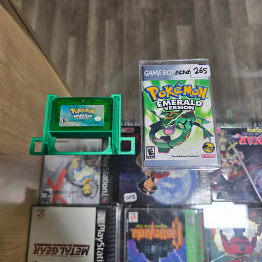 Pokémon Emerald (Authentic) with Custom Case Nintendo GameBoy Advance