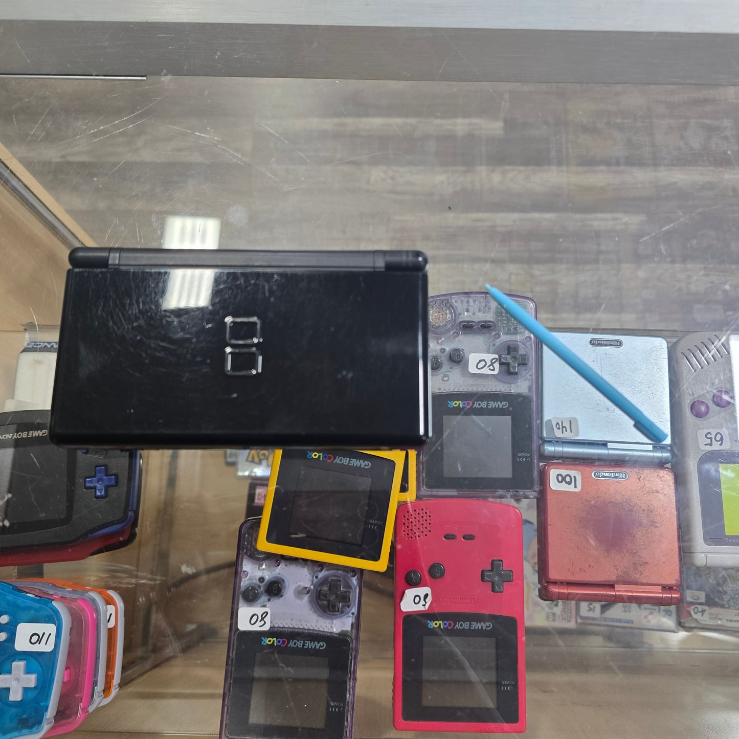 Black Nintendo DS Lite Handheld System with Charger