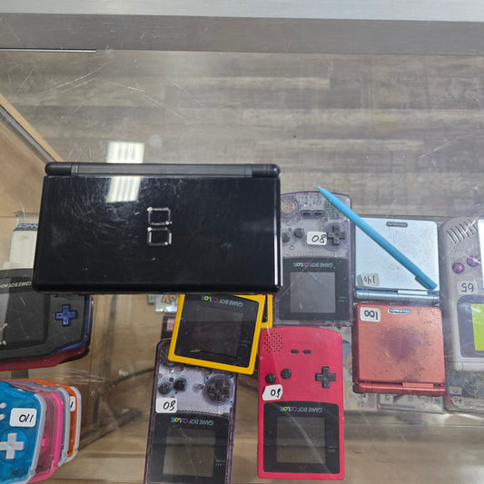 Black Nintendo DS Lite Handheld System with Charger