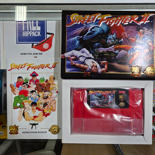Street Fighter II 30th Anniversary Legacy Cartridge Collection SNES