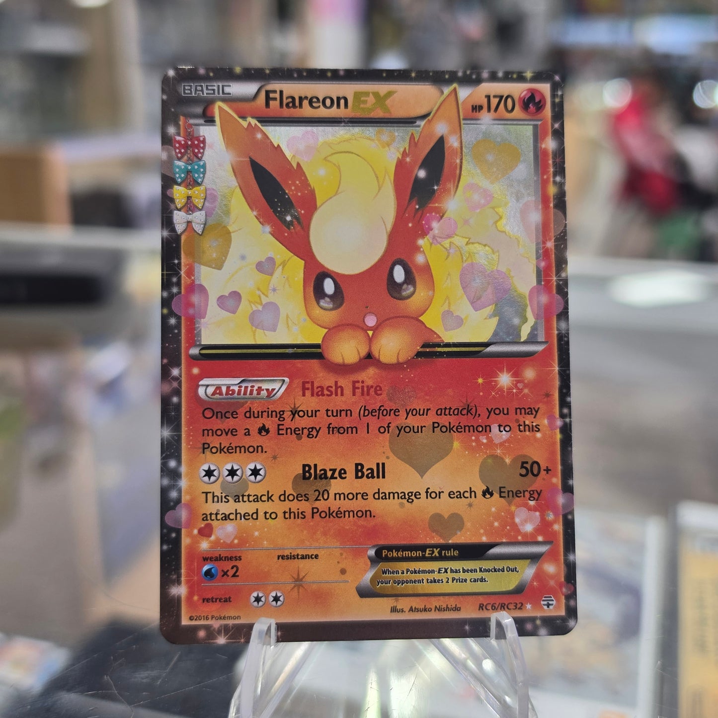 Flareon EX - Generations: Radiant Collection (NM) (2)