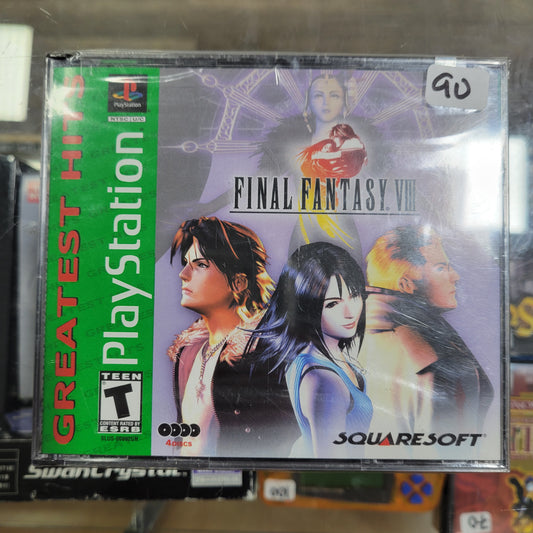 [New Sealed] Final Fantasy VIII Playstation 1 [Greatest Hits] [Security Seal]