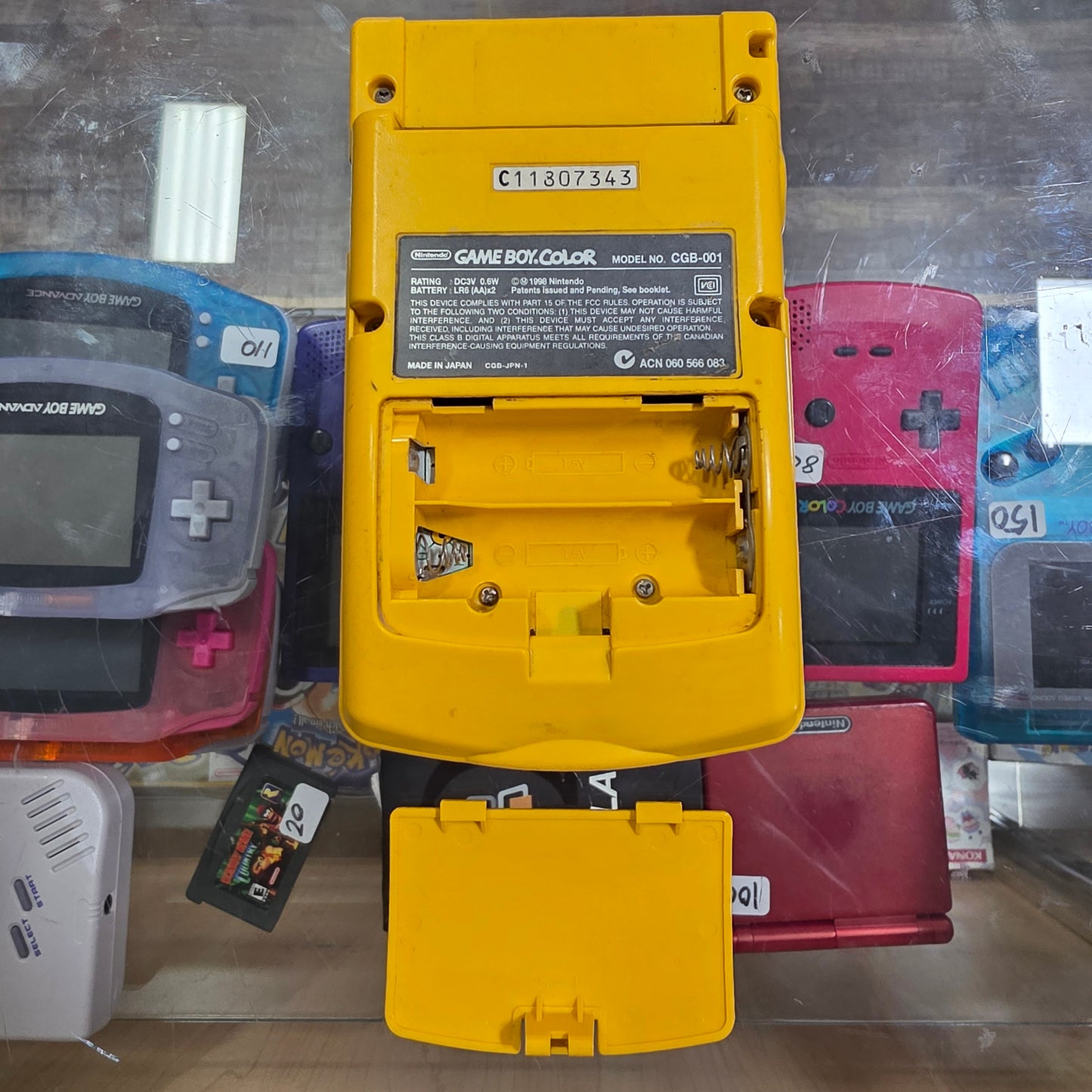Yellow Nintendo Gameboy Color
