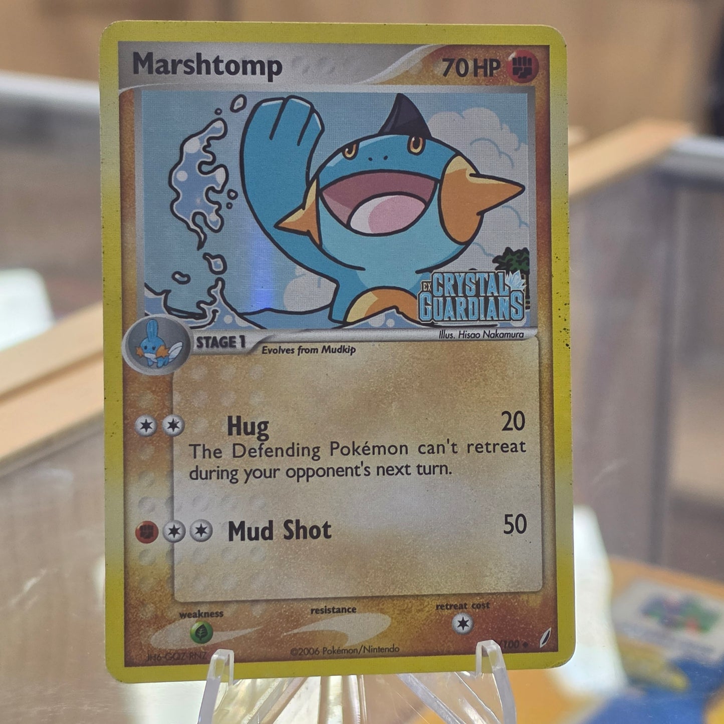 Marshtomp - 038/100 - Crystal Guardians (MP)