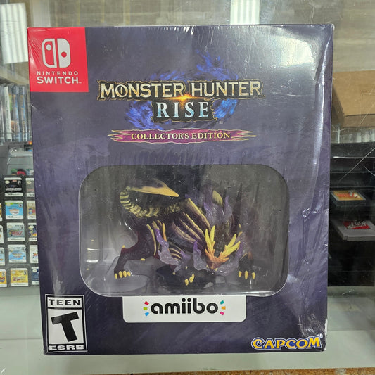 New Sealed Monster Hunter Rise Collectors Edition Nintendo Switch