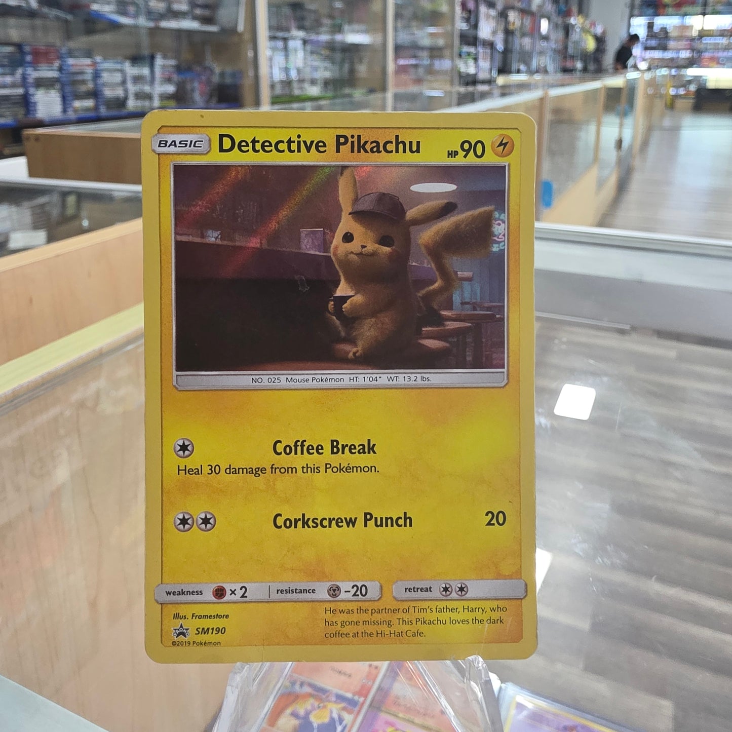 Detective Pikachu - SM190 - SM Promos (LP)
