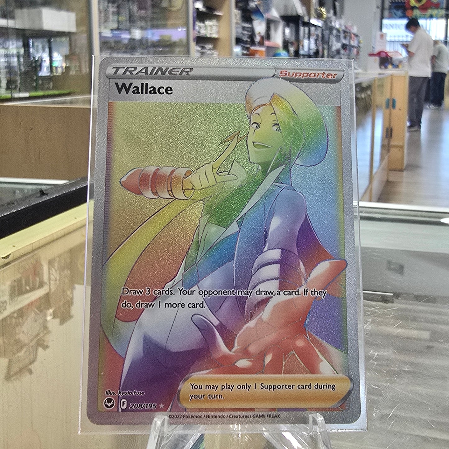 Wallace (Secret) - SWSH12: Silver Tempest (NM)