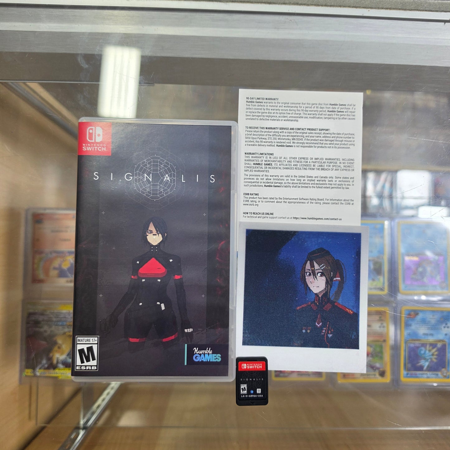 Signalis 1st Print w/Lenticular Polaroid Photo Nintendo Switch