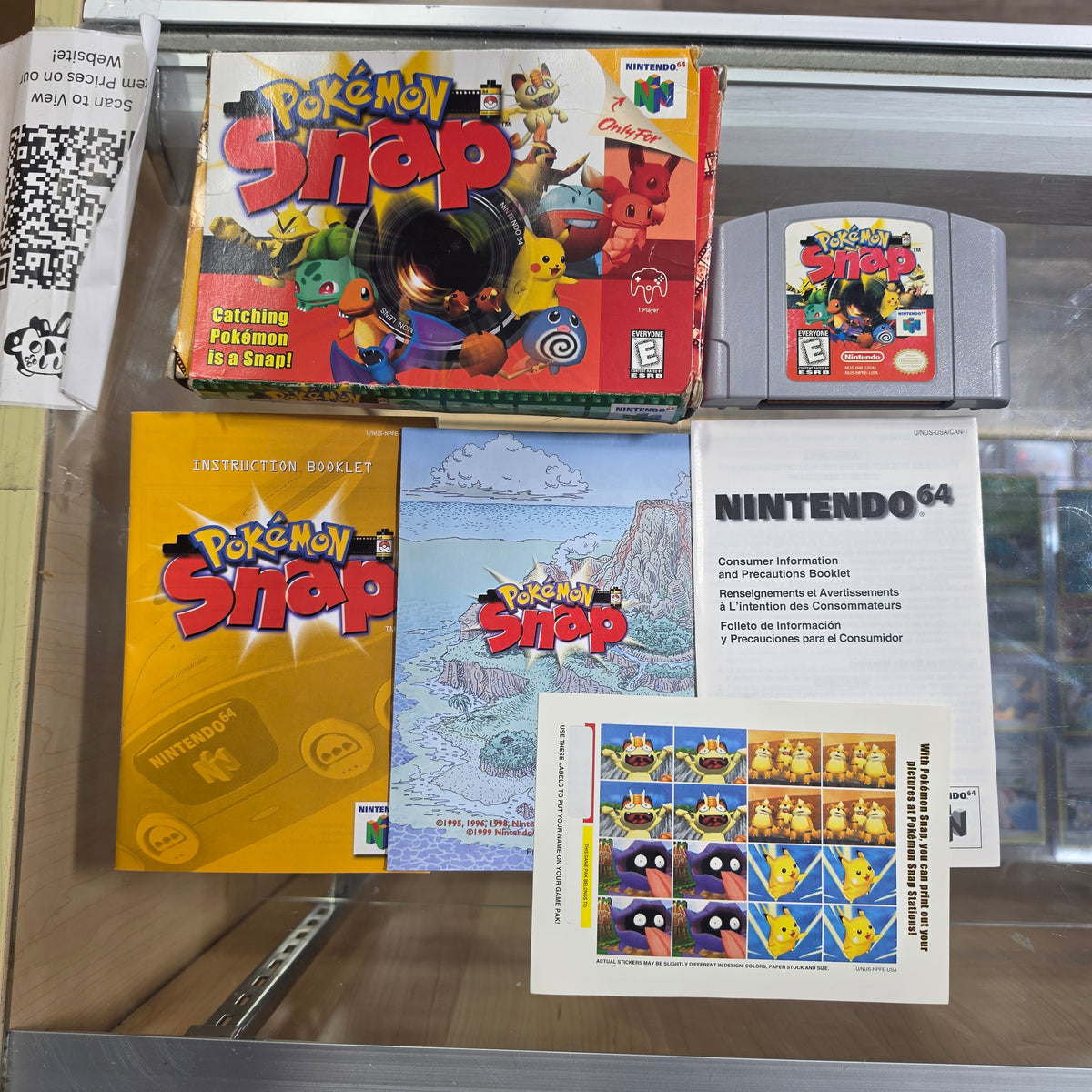 Pokemon Snap with Box Nintendo 64