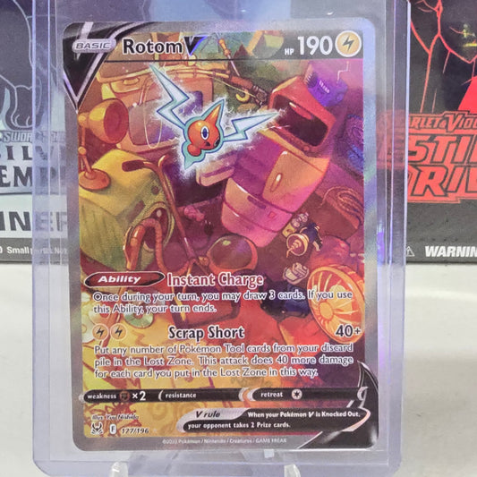 Rotom V (Alternate Full Art) - SWSH11: Lost Origin (NM)