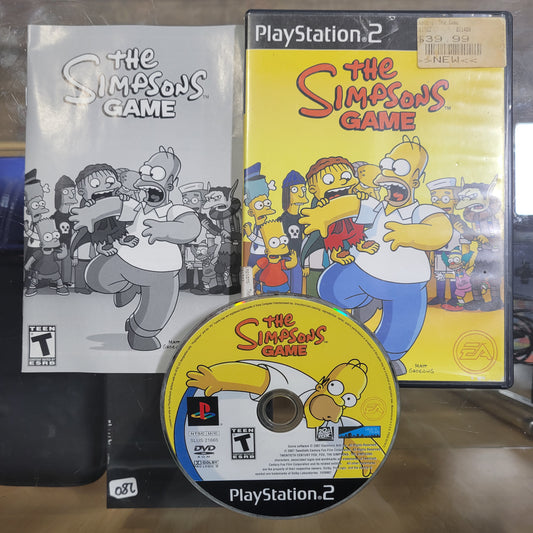 The Simpsons Game Playstation 2