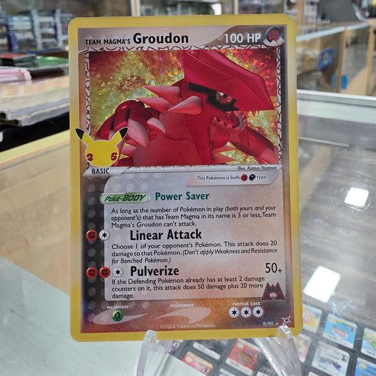Team Magma's Groudon - Celebrations: Classic Collection (NM)