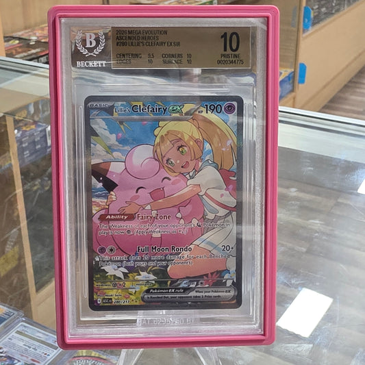 Lillie's Clefairy ex - 280/217 - ME: Ascended Heroes Beckett Pristine 10