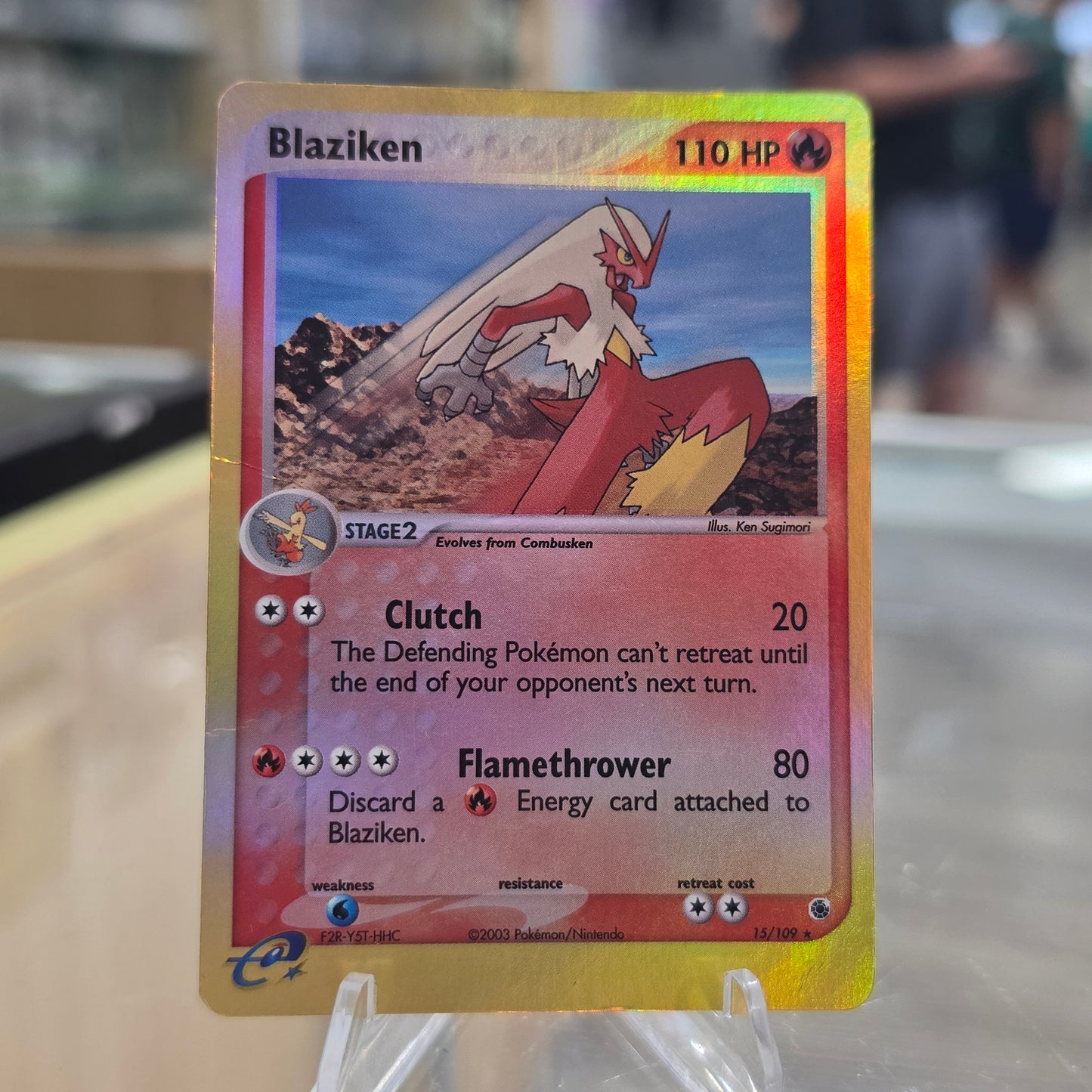 Blaziken - 15/109 - Ruby and Sapphire (MP)