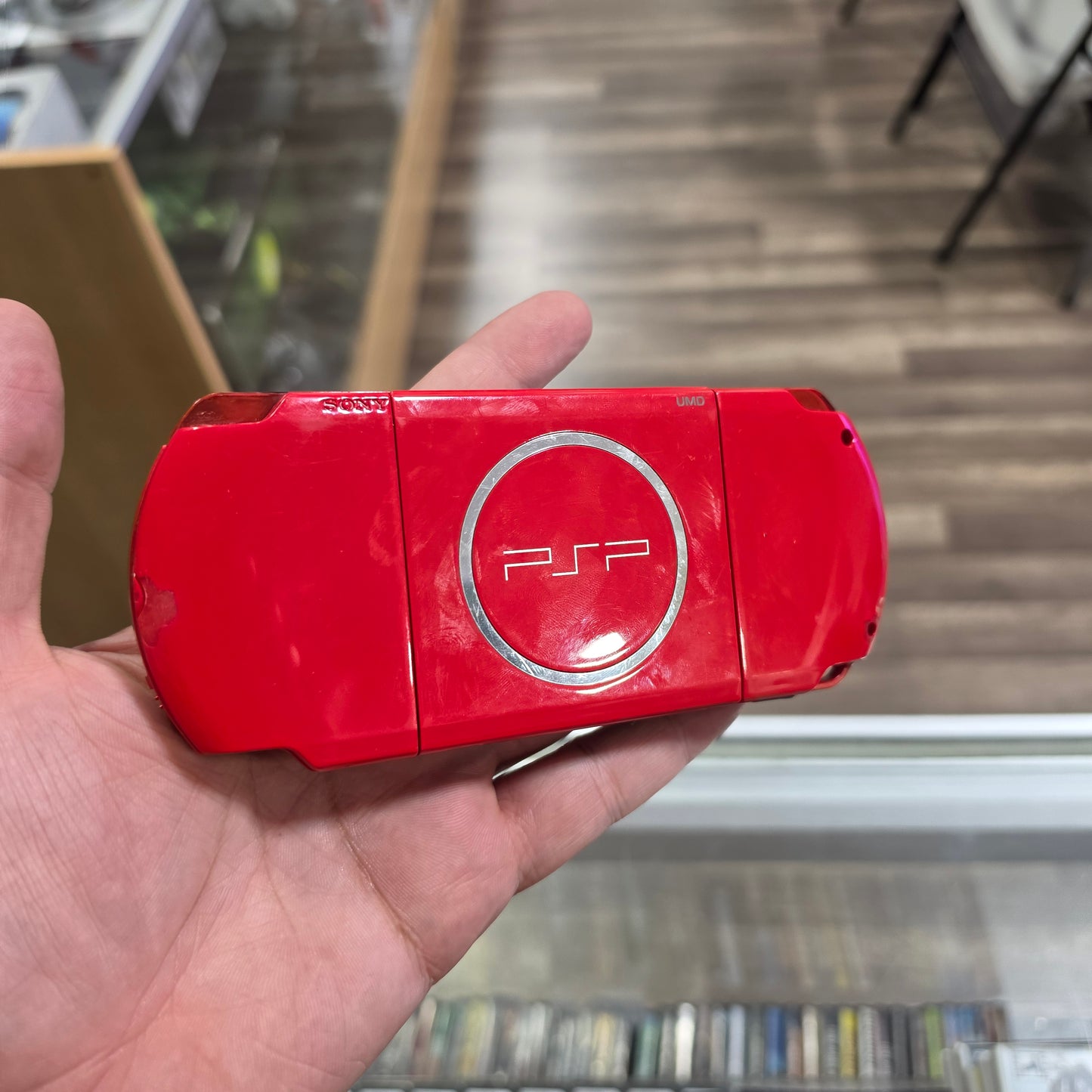 PSP 3000 Limited Edition God of War Version [Black & Red] PSP Handheld System with Charger