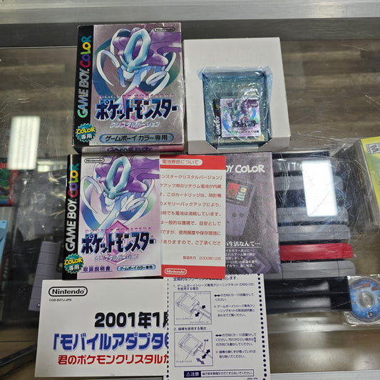 Pokemon Crystal (Authentic) JP GameBoy in Box