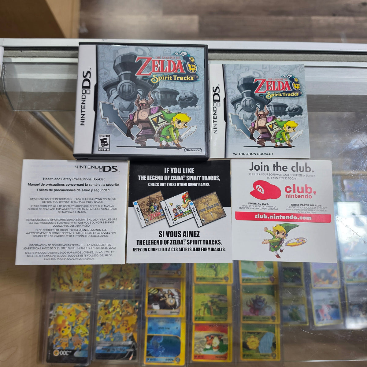 Zelda Spirit Tracks Nintendo DS (Case and Manual Only)