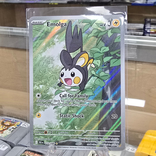 Emolga - 112/086 - SV: Black Bolt (NM)