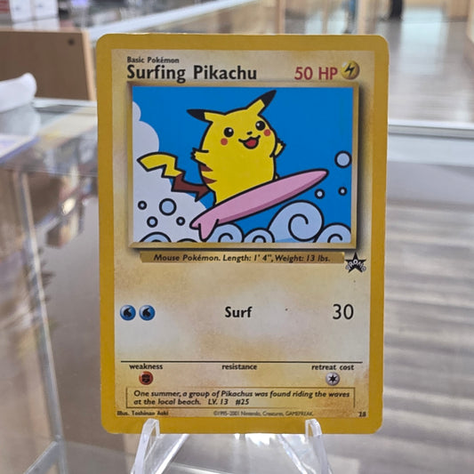 (LP) Surfing Pikachu - WoTC Promo