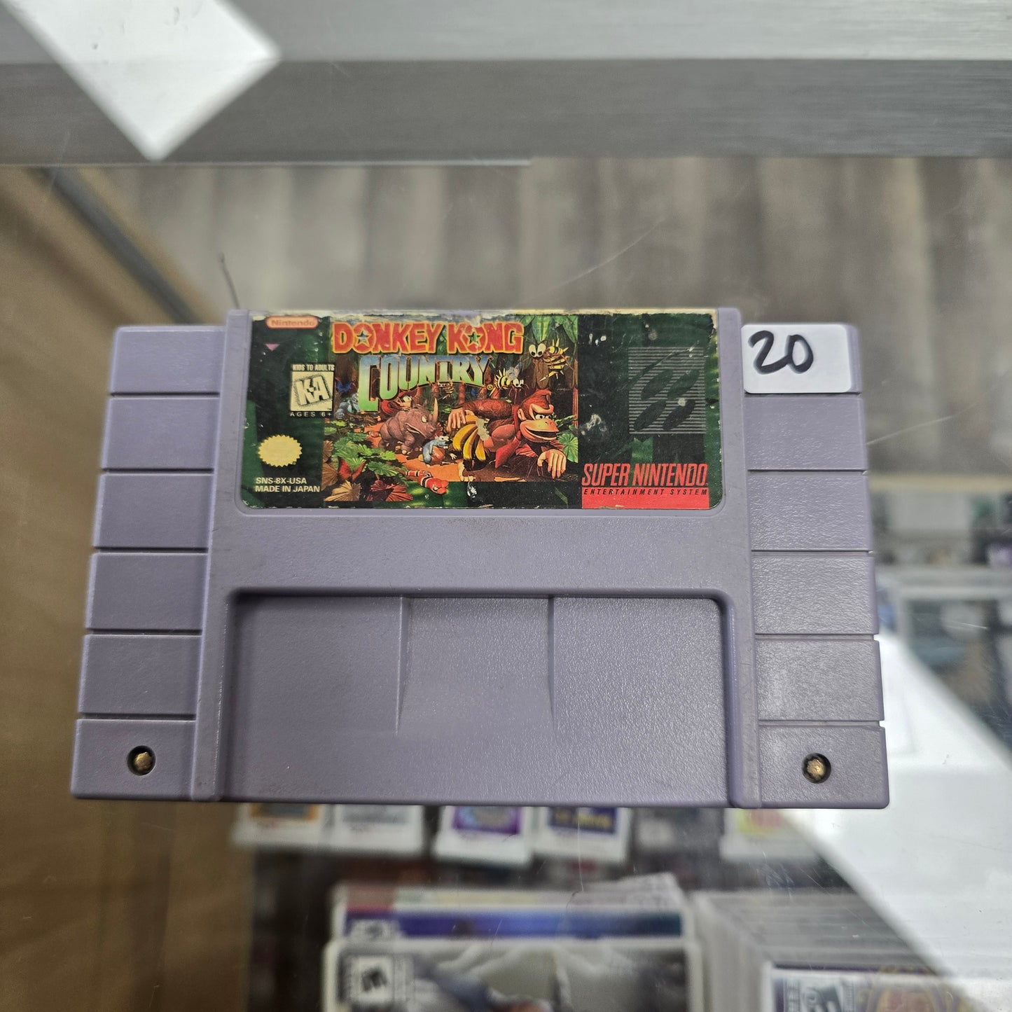 Donkey Kong Country Super Nintendo