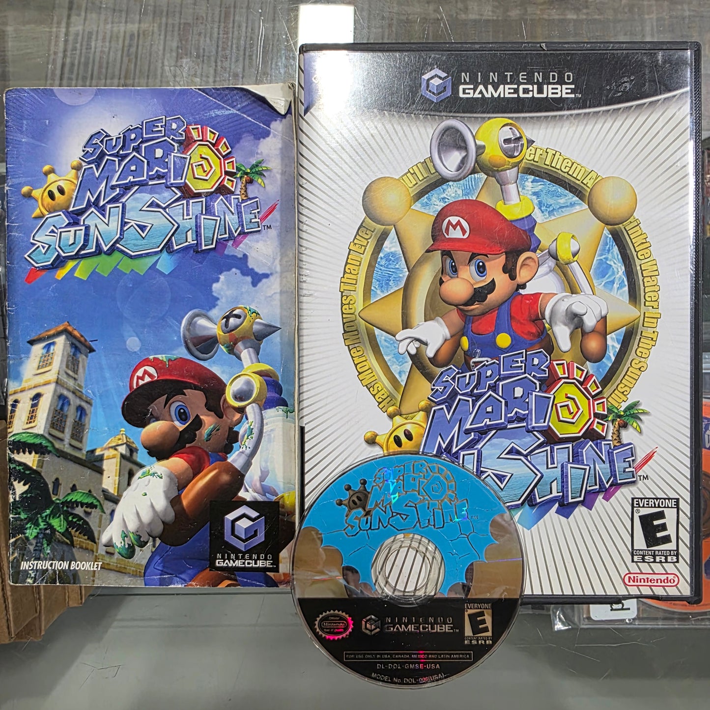 Super Mario Sunshine Nintendo Gamecube