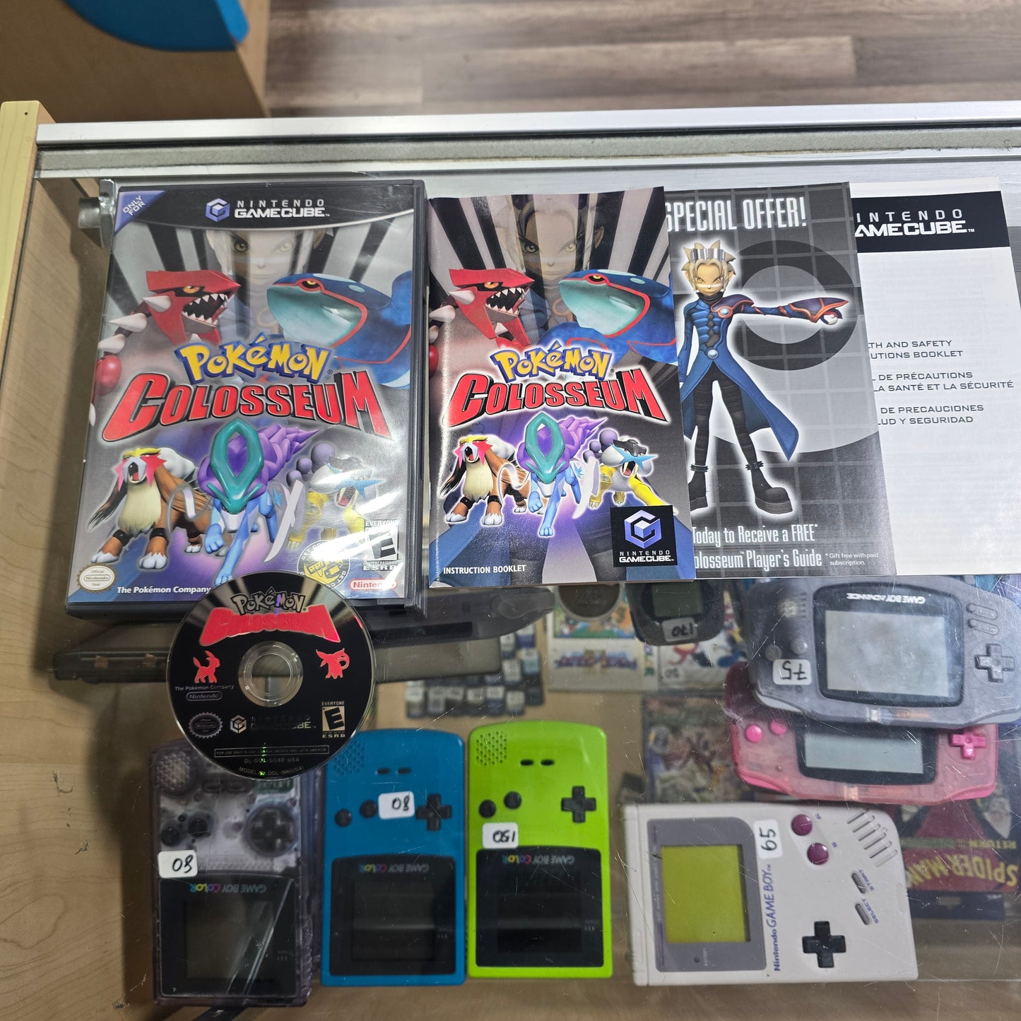 Pokémon Colosseum CIB (CLEAN) Nintendo GameCube