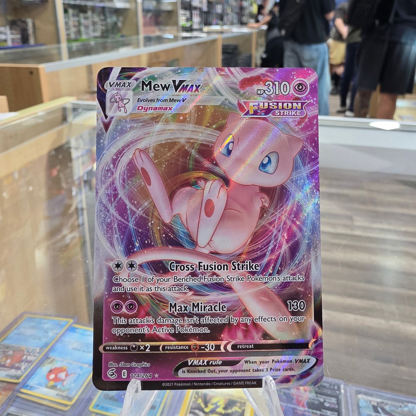 (NM) Mew VMAX - SWSH08: Fusion Strike